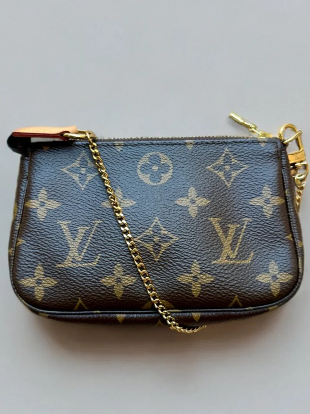 Louis Vuitton Canvas Monogram Mini Pochette Accessoires Bag